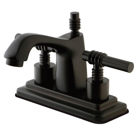 Kingston Brass KS8645ML 4" Centerset Bathroom Faucet, Oil Rubbed Bronze KS8645ML